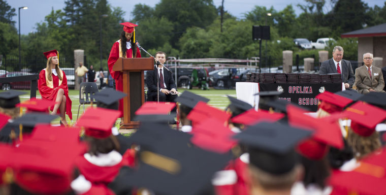 Opelika High School graduation 2014